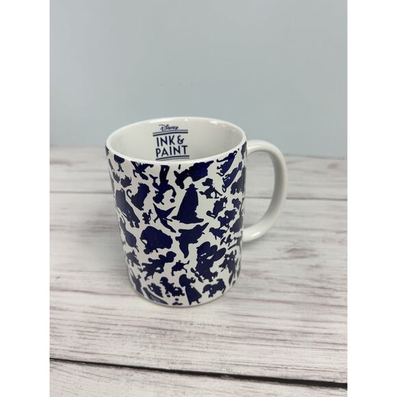Disney Other - Disney‎ Ink & Paint Color Changing Ceramic Coffee Mug Cup Character Silhouettes